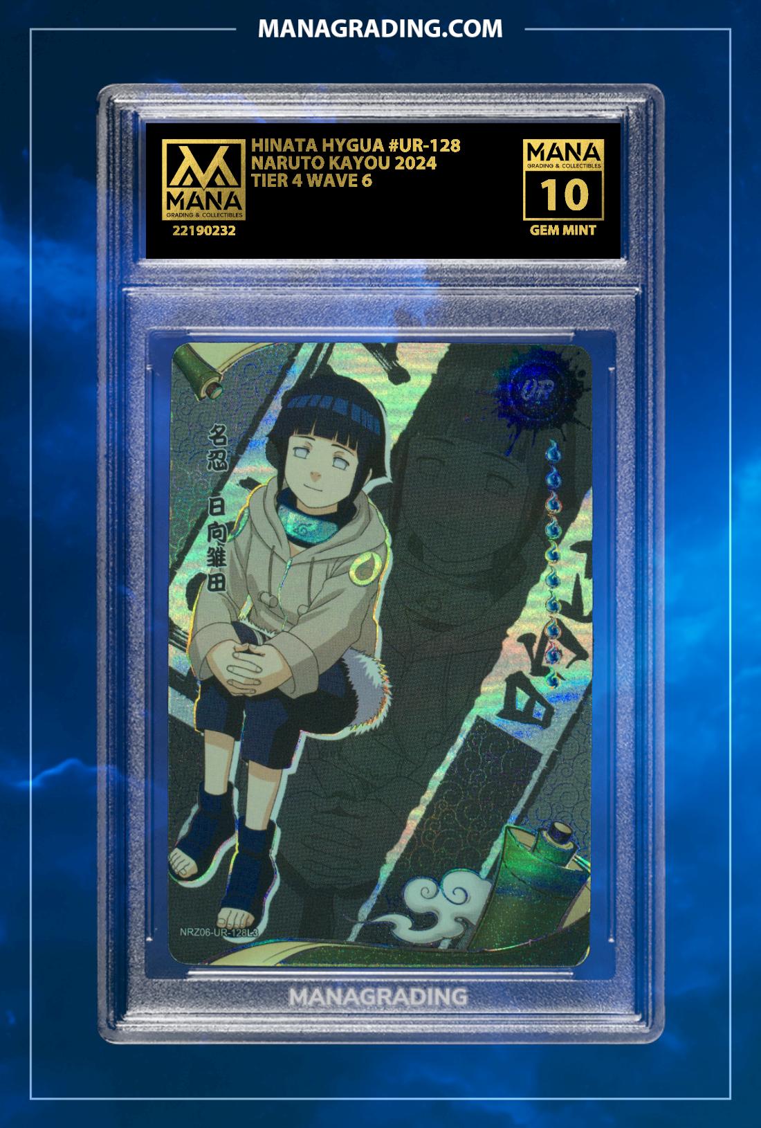 NARUTO KAYOU HINATA HYGUA TIER 4 WAVE 6 2024 #UR-128 - Grade 10