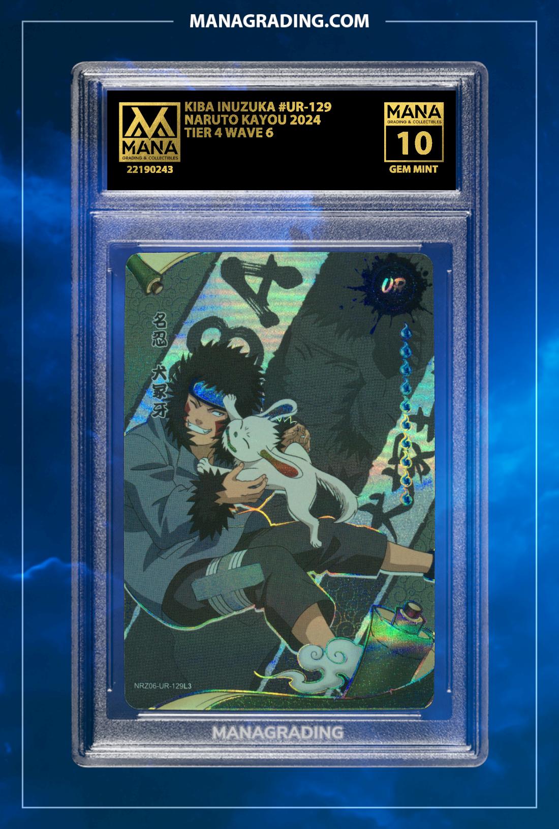 NARUTO KAYOU KIBA INUZUKA TIER 4 WAVE 6 2024 #UR-129 - Grade 10
