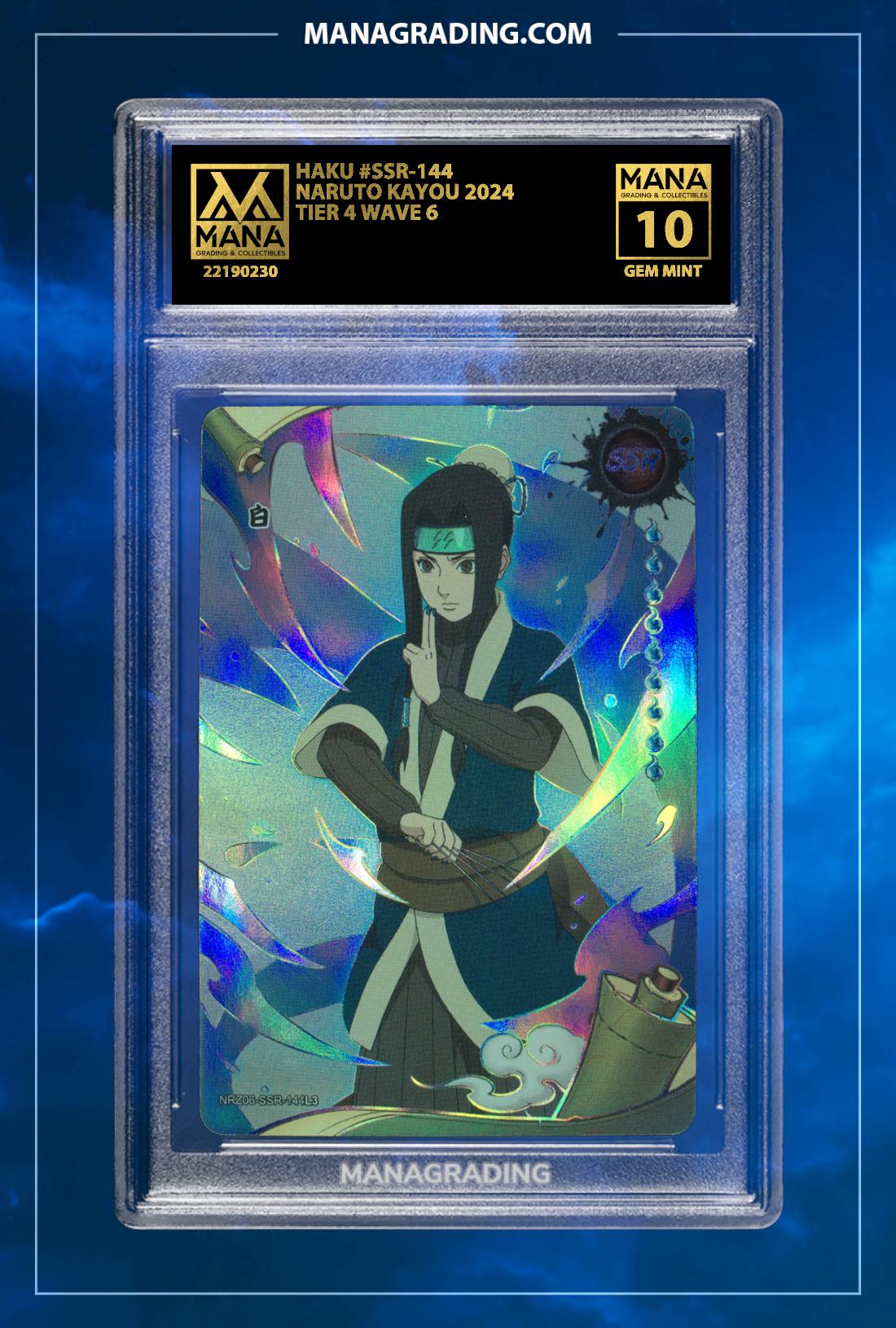 NARUTO KAYOU HAKU TIER 4 WAVE 6 2024 #SSR-144 - Grade 10
