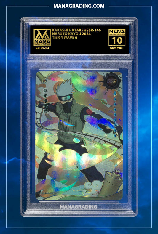 NARUTO KAYOU KAKASHI HATAKE TIER 4 WAVE 6 2024 #SSR-146 - Grade 10