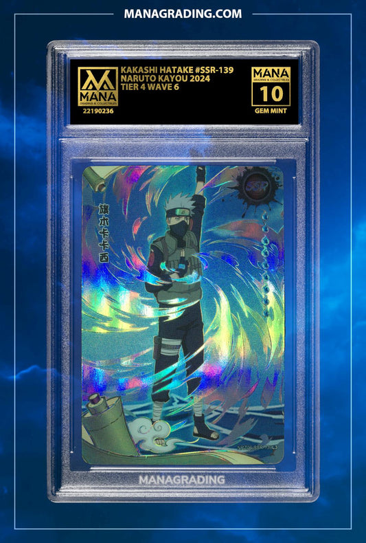 NARUTO KAYOU KAKASHI HATAKE TIER 4 WAVE 6 2024 #SSR-139 - Grade 10