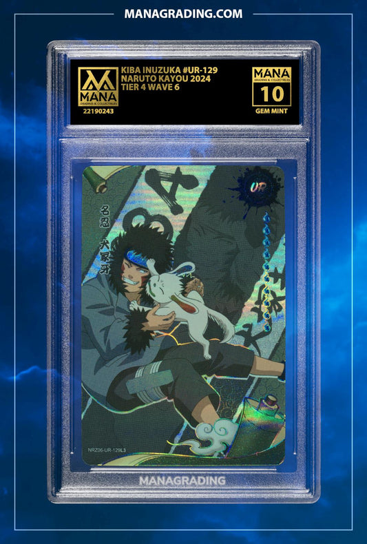 NARUTO KAYOU KIBA INUZUKA TIER 4 WAVE 6 2024 #UR-129 - Grade 10