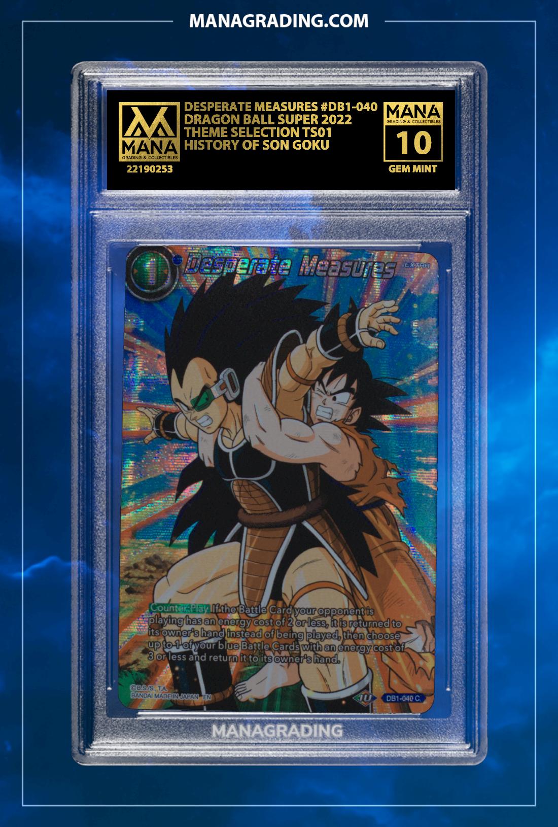 DRAGON BALL SUPER DESPERATE MEASURES THEME SELECTION TS01 2022 #DB1-040 - Grade 10