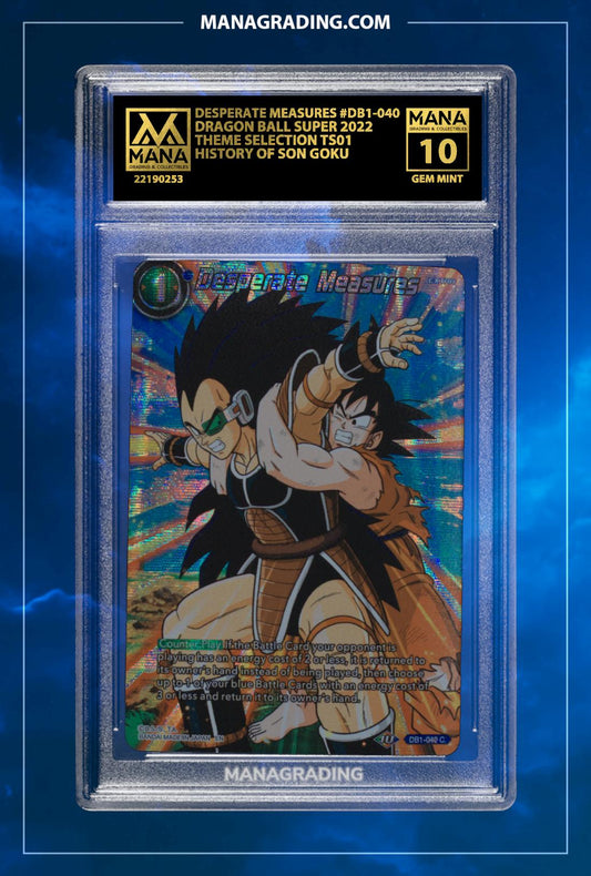 DRAGON BALL SUPER DESPERATE MEASURES THEME SELECTION TS01 2022 #DB1-040 - Grade 10