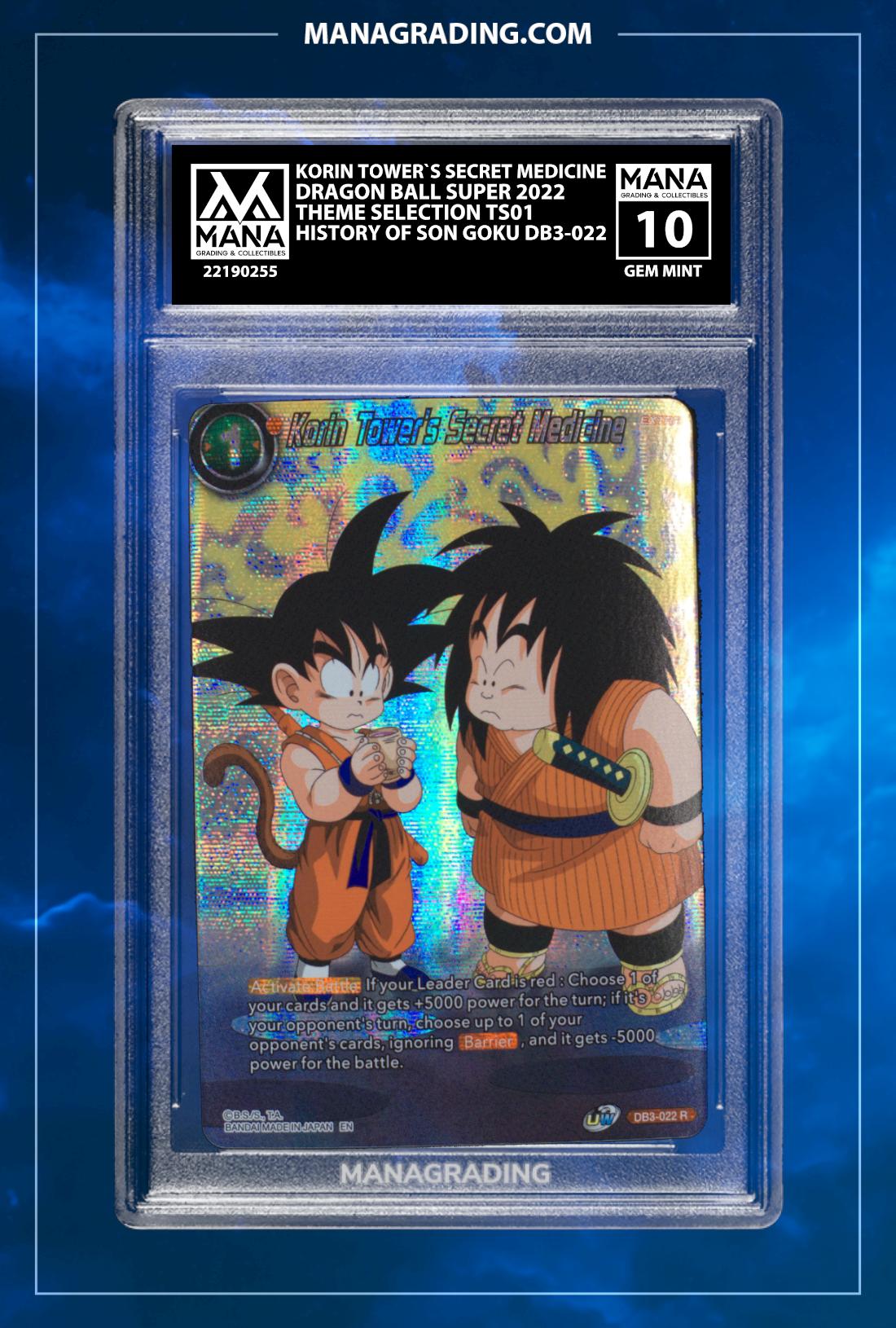 DRAGON BALL SUPER KORIN TOWER`S SECRET MEDICINE THEME SELECTION TS01 2022 #NA - Grade 10