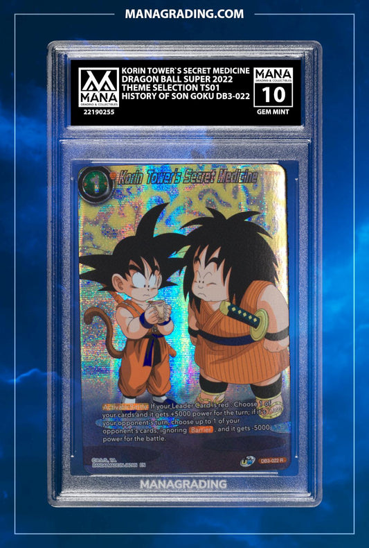 DRAGON BALL SUPER KORIN TOWER`S SECRET MEDICINE THEME SELECTION TS01 2022 #NA - Grade 10